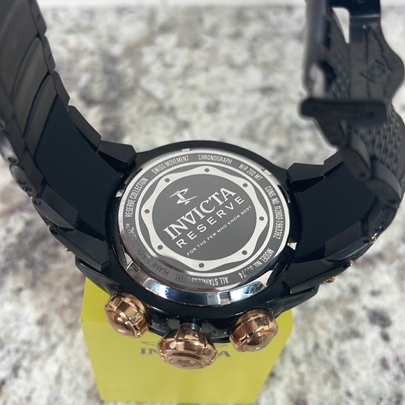 Invicta Reserve Kraken Men's 54mm Swiss Quartz Chronograph Watch - Picture 8 of 8